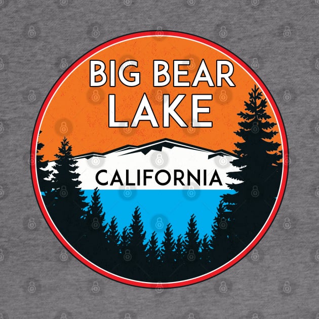 BIG BEAR LAKE CALIFORNIA REPUBLIC SKIING SKI LAKE BOAT BOATING BEAR SNOWBOARD by heybert00